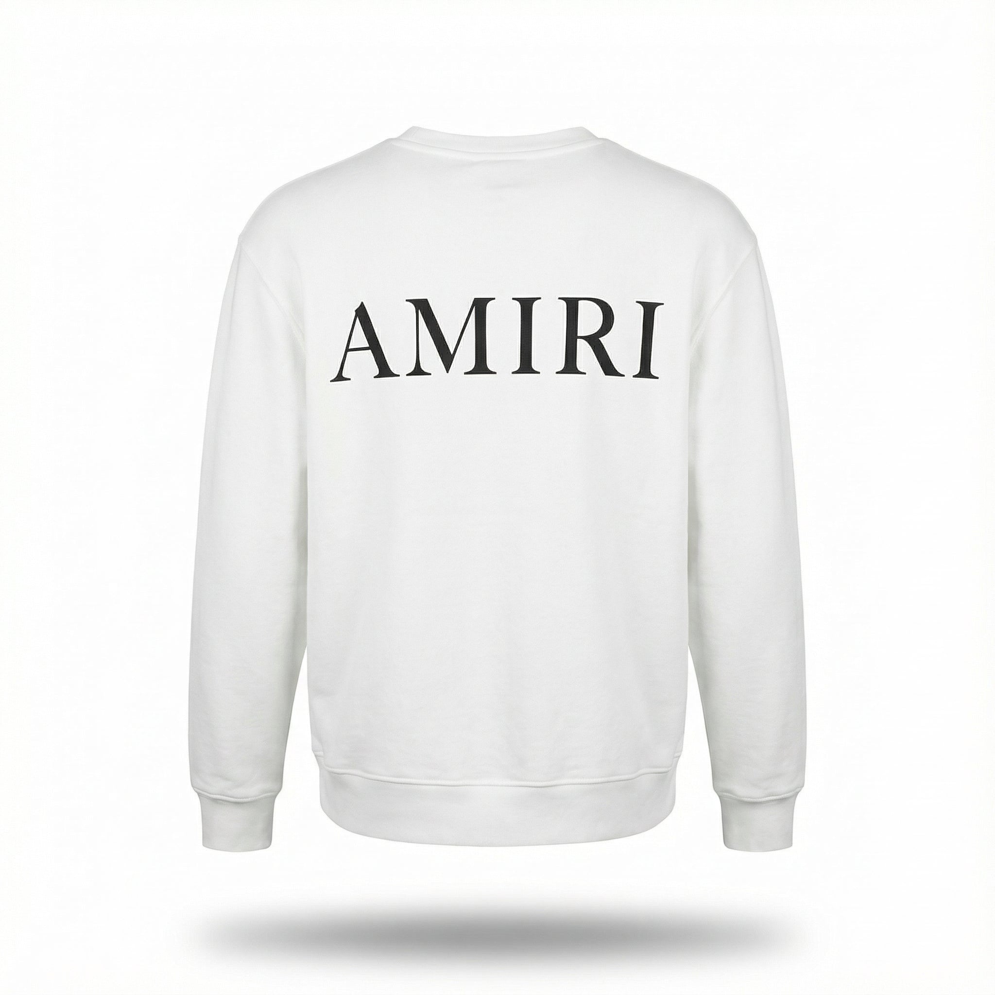 Amiri Sweat-shirt ras-du-cou à logo MA Core
